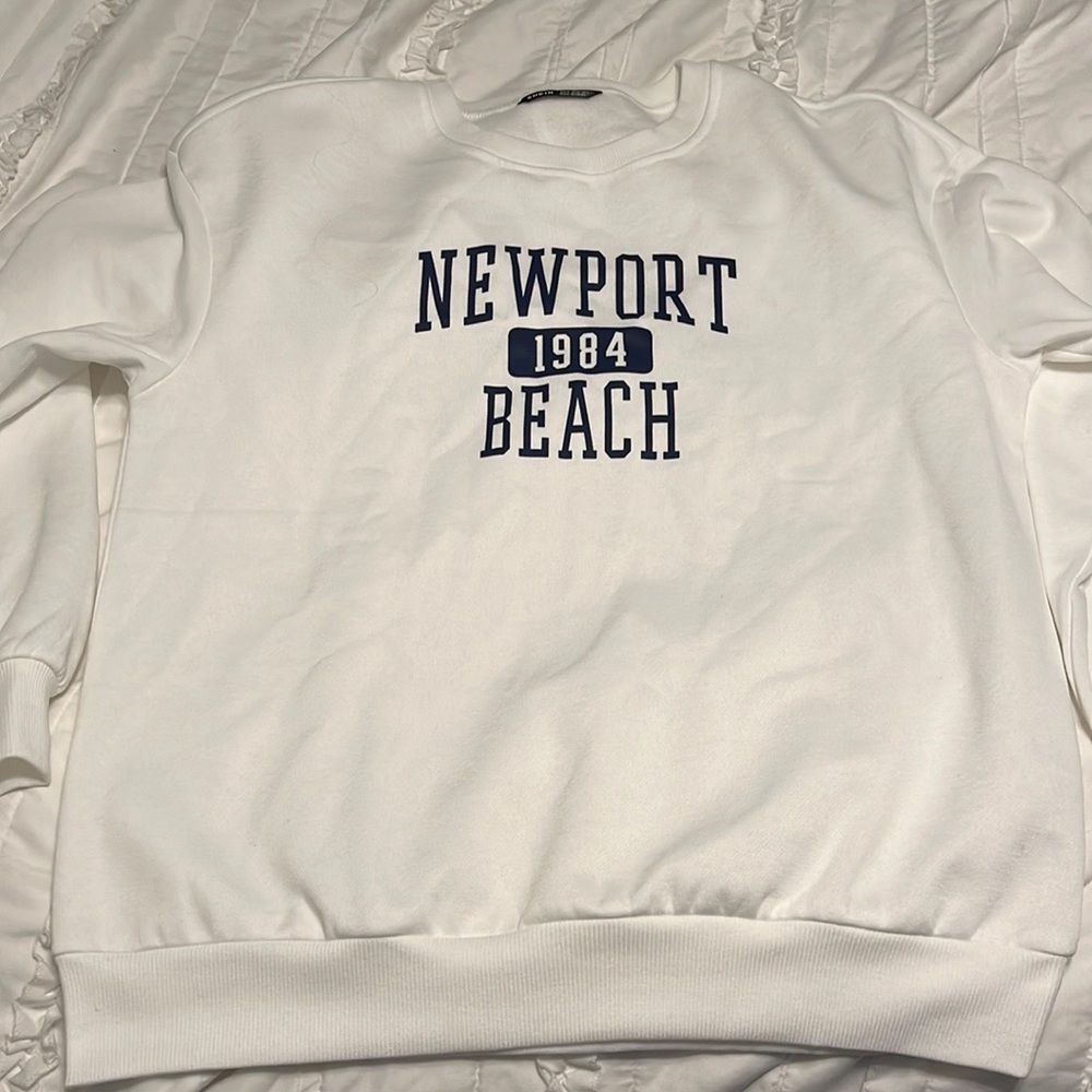 newport beach crewneck
